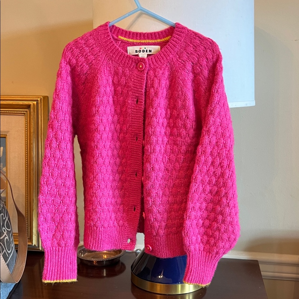 Mini Boden Pink and Gold Kids Matching Set - Picture 2 of 3